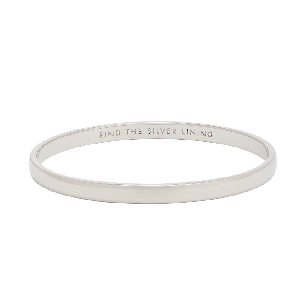 Kate Spade New York Silver Lining Idiom Bangle